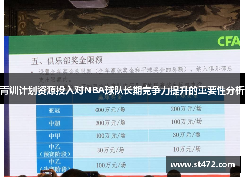 青训计划资源投入对NBA球队长期竞争力提升的重要性分析